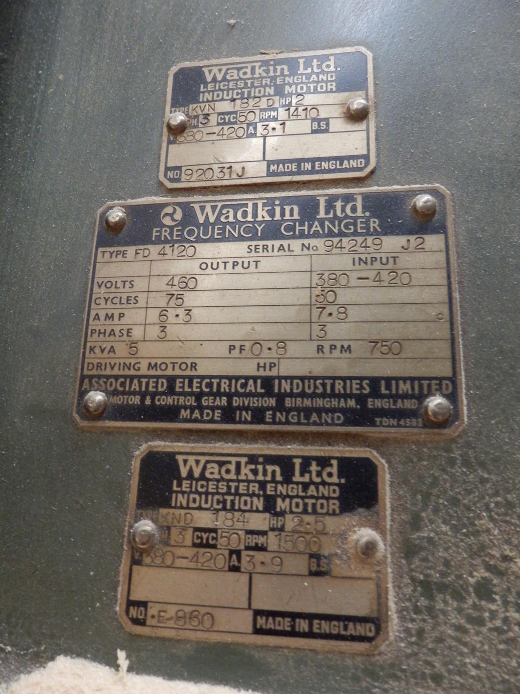 Многокоординатный фрезерный станок Wadkin Pattern Miller (Pattern Milling Machines) серии W.X.